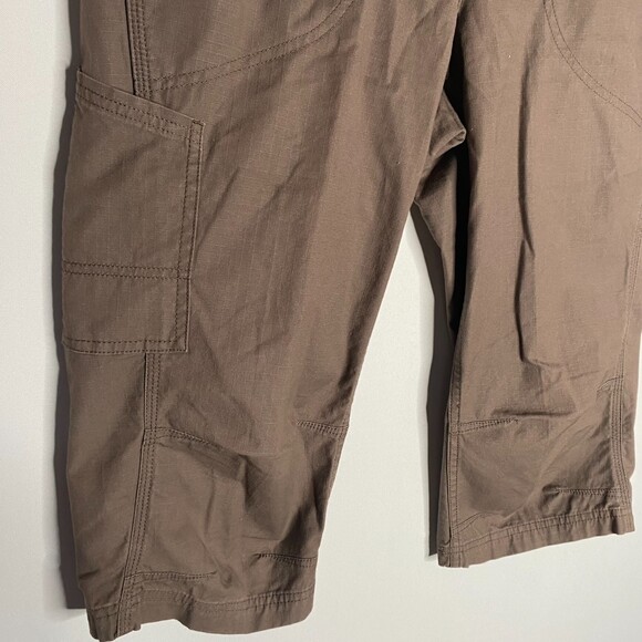 MEC Mountain Equipment Co-Op Brown Capri Cargo Ripstop Hiking Pants 6 - Picture 4 of 13